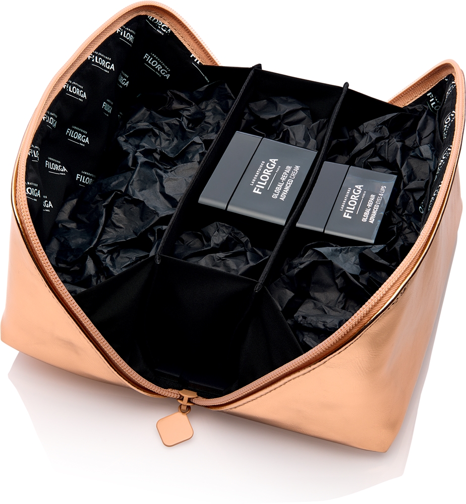 Набор для ухода за лицом FILORGA GLOBAL-REPAIR Gift Set крем для лица и крем для контура глаз и губ, 1 шт — фото 3