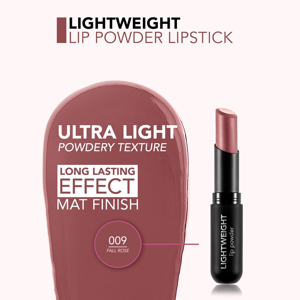 flormar Lightweight Lip Powder Lipstick ultra matt long-lasting ...
