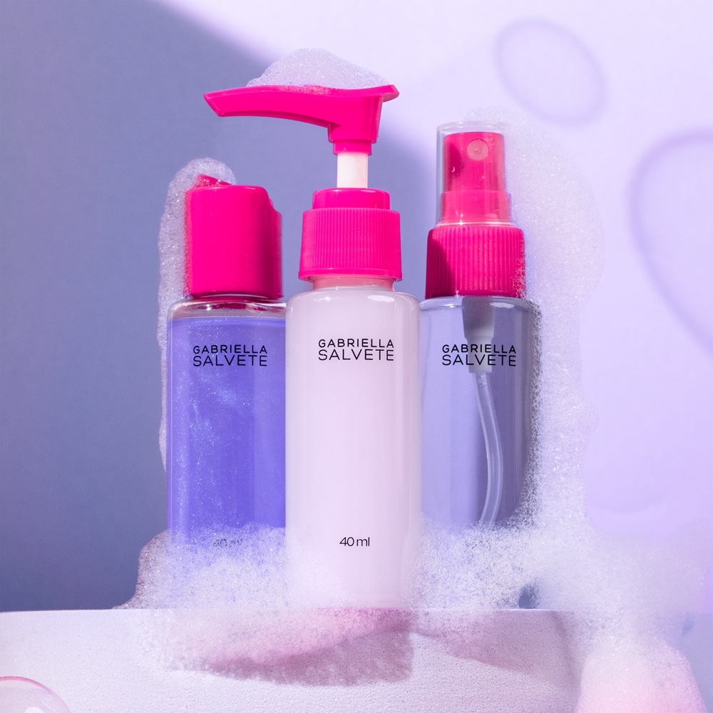 4 PCS Bottiglie Da Viaggio Set Contenitori Da Viaggio 4 In 1 A Prova Di - Foto 5