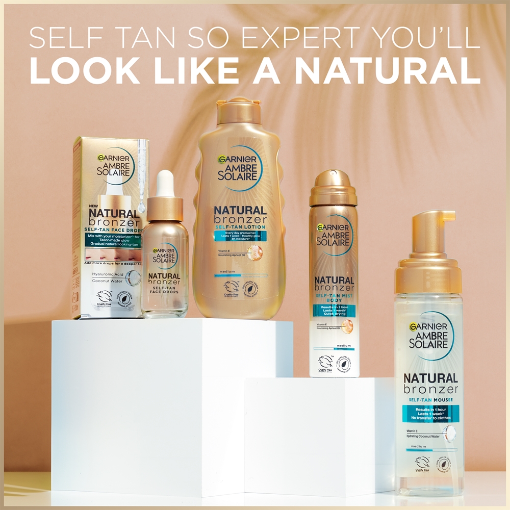 Garnier Ambre Solaire Natural Bronzer SelfTanning Mist for the body