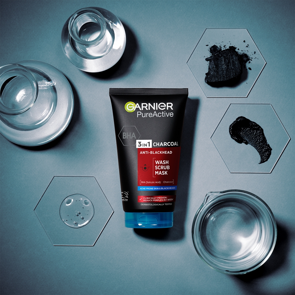 Garnier Pure Active masque noir pour le visage contre les points noirs — free download