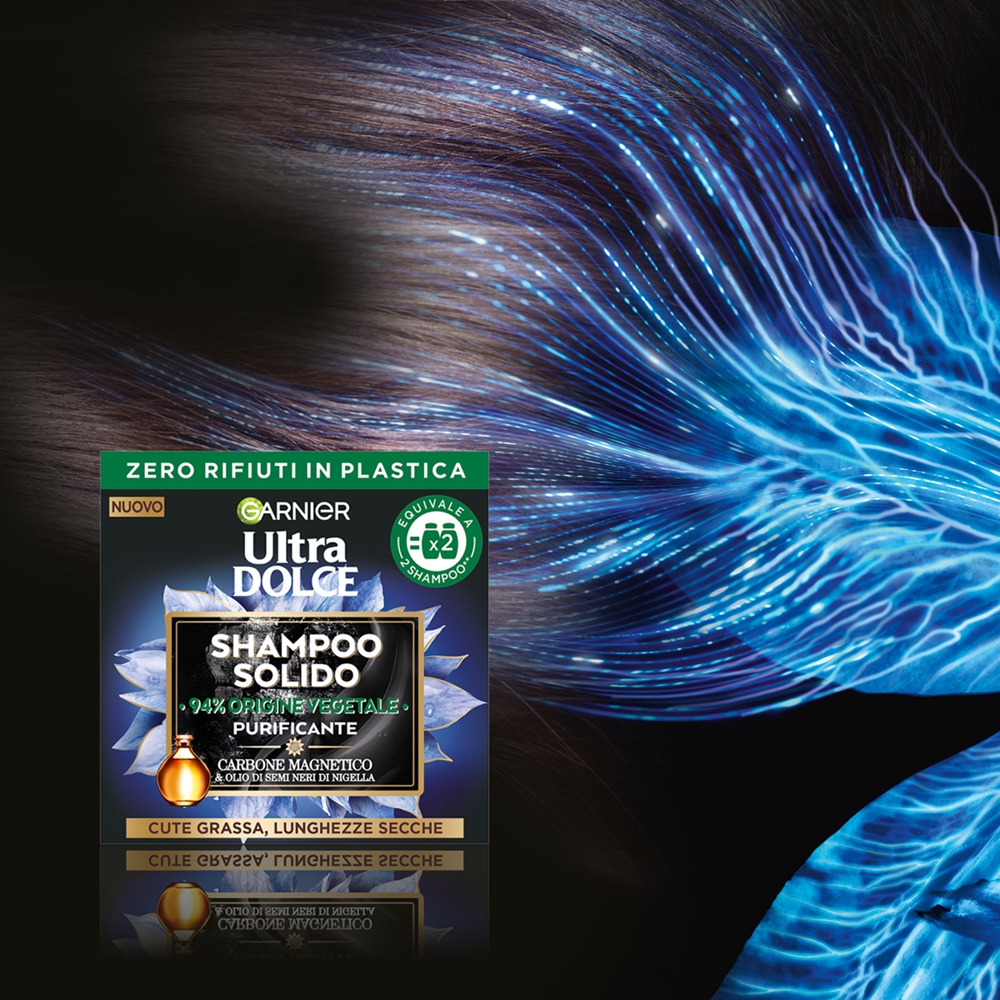 Garnier Ultra Dolce Shampoo Solido Shampoo solido per cuoi capelluti