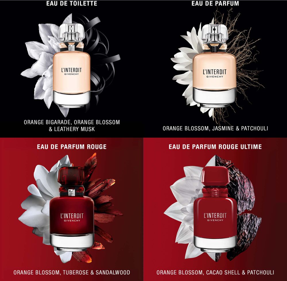 GIVENCHY L’Interdit eau de parfum for women | notino.co.uk