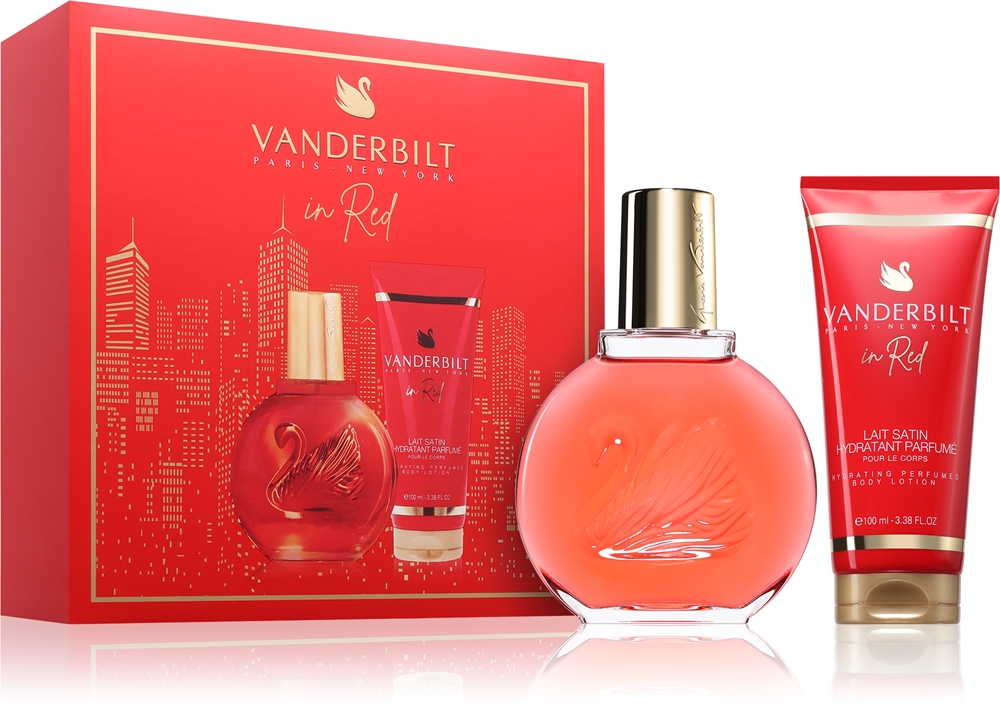 Gloria Vanderbilt In Red