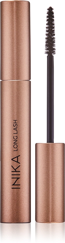 Тушь для ресниц INIKA Organic Long Lash Mascara удлиняющая, придающая объём, для чувствительных глаз, 8 мл