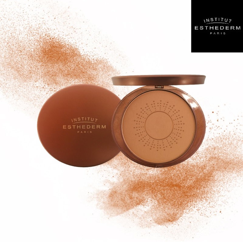 Бронзер для лица Institut Esthederm Protective Sunshine Care Powder для эффекта загара и контурирования, 15 г — фото 2