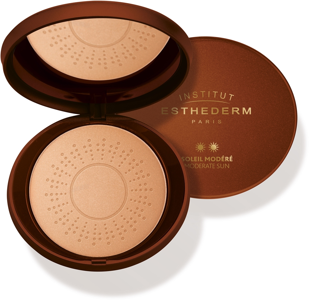 Бронзер для лица Institut Esthederm Protective Sunshine Care Powder для эффекта загара и контурирования, 15 г — фото 3