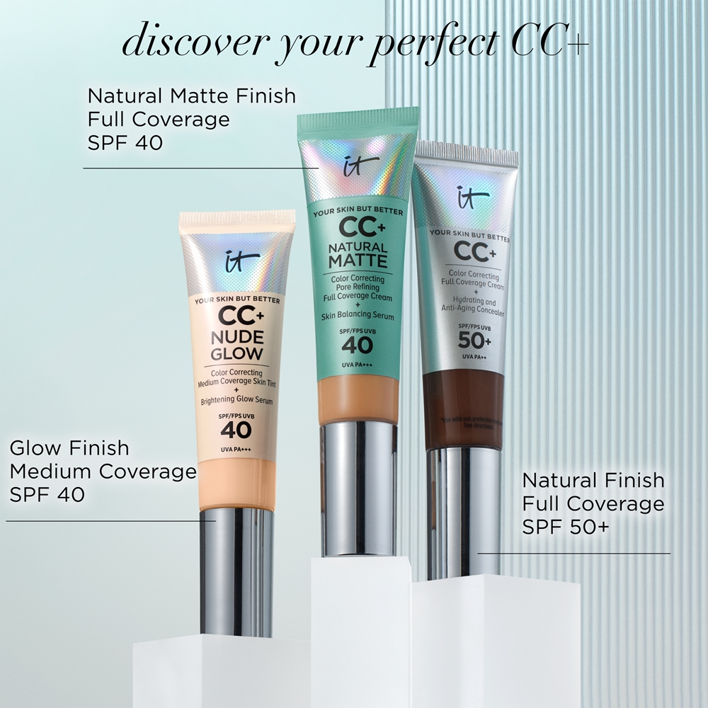 IT Cosmetics Your Skin But Better CC+ Natural Matte matující make-up ...