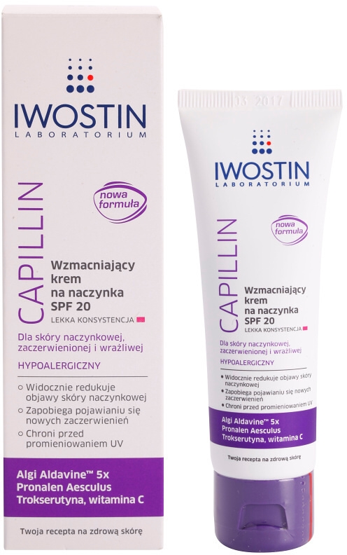 Iwostin Capillin crema restauradora antivarices SPF 20 | notino.es