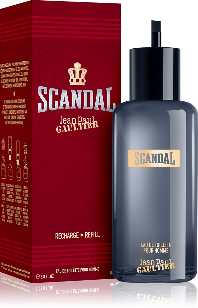 Jean Paul Gaultier Scandal Pour Homme Eau de Toilette recharge pour homme notino.be