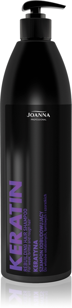 Haarshampoo Mit Keratin, 1000 Ml - Für Krauses, Poröses Haar, Gegen Frizz & Für Glanz