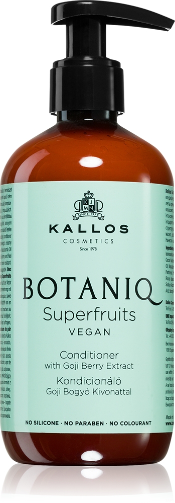 Кондиционер для волос Kallos Botaniq Superfruits восстанавливающий, для повреждённых волос, 300 мл