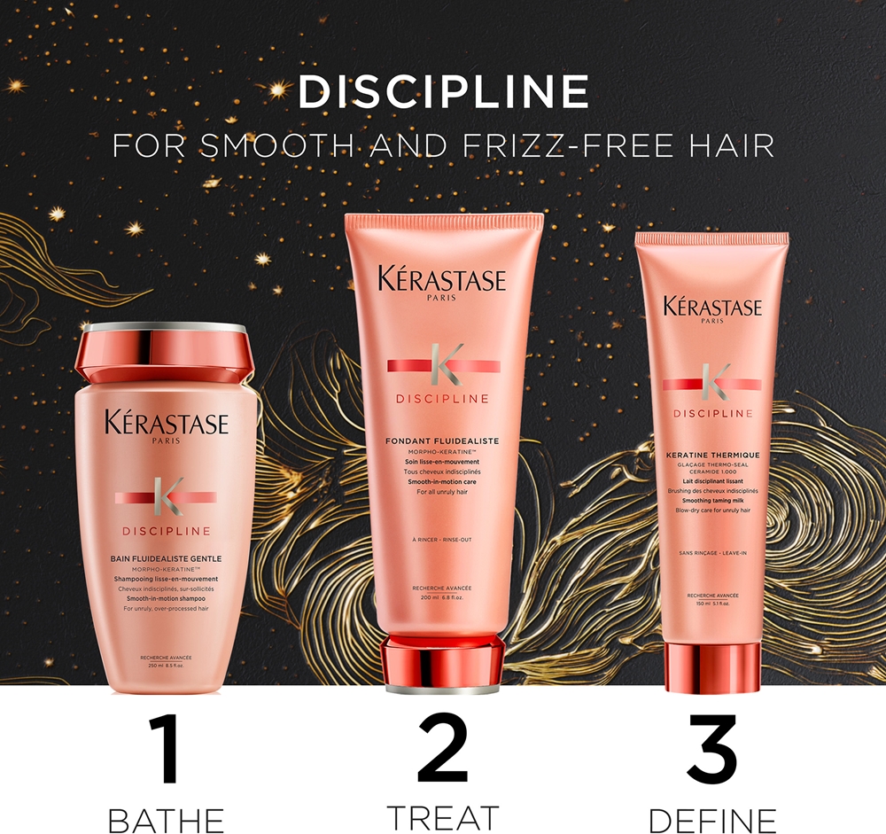 Kérastase Discipline Oléo-Relax, Anti-Frizz Daily Conditioning & Calming Treatment, For Voluminous & Unruly Hair, Oil Huile Oleo Relax, 100ml - View #8