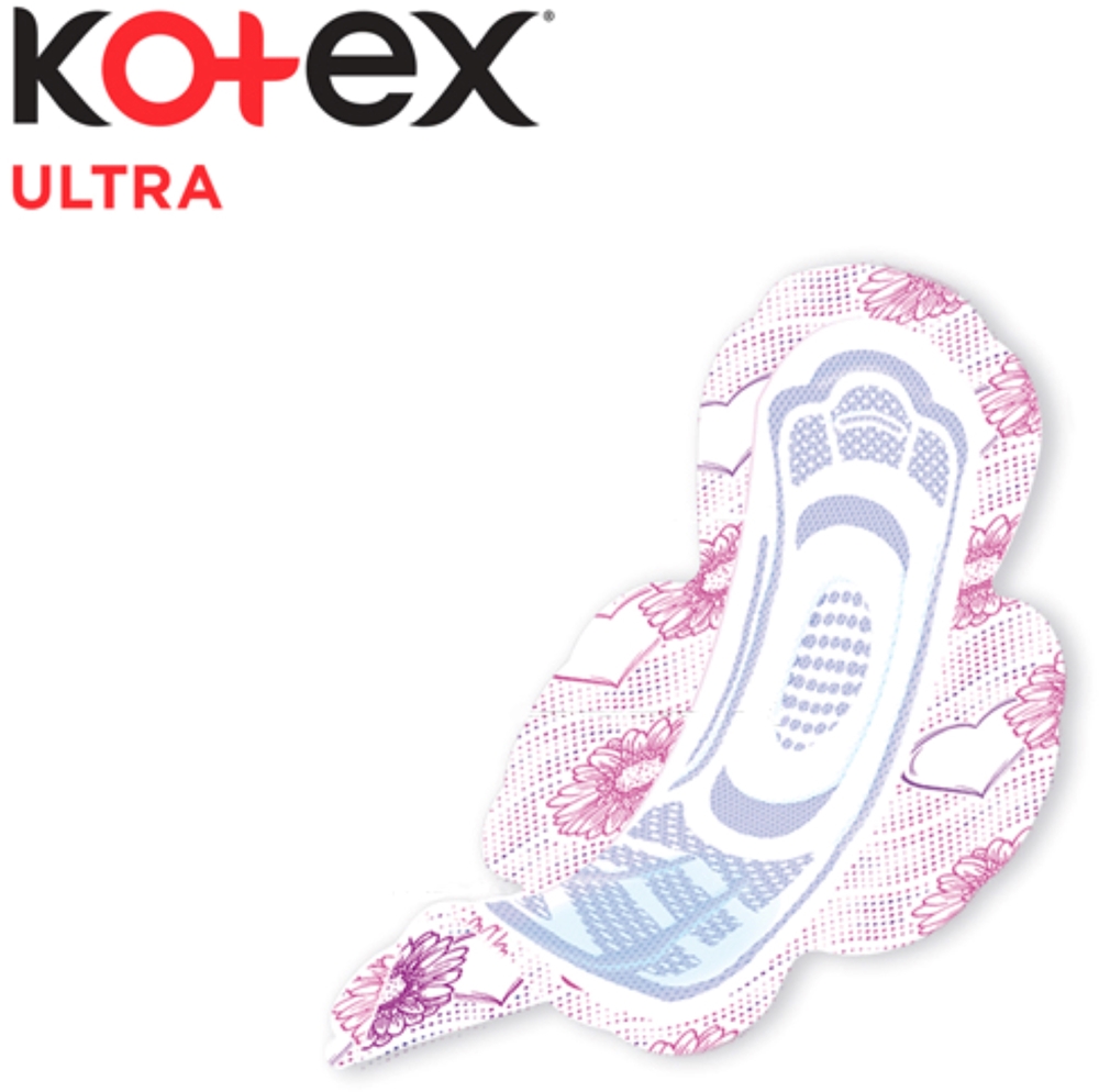 Kotex Ultra Comfort Super sanitary towels notino.co.uk