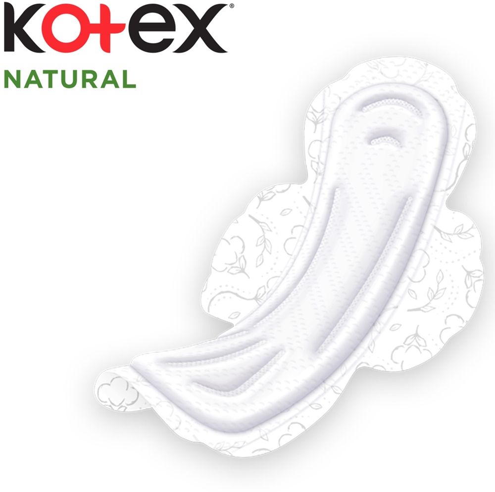 Kotex Natural Normal sanitary towels | notino.co.uk