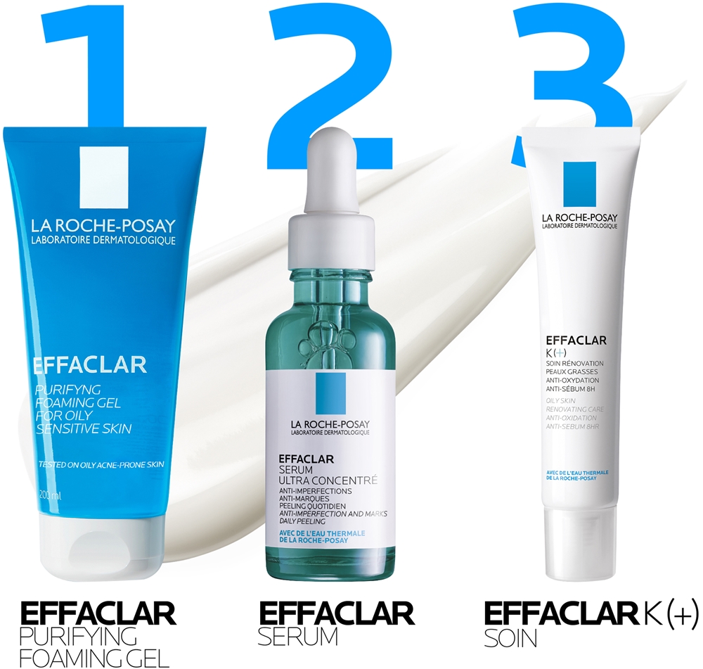 La Roche Posay Creme Für Fettige Haut La Roche-Posay Effaclar K (+) erfrischende und mattierende Creme für