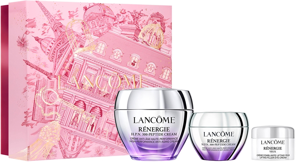 Lancôme Rénergie H.P.N. 300-Peptide Cream - Набор подарочный Lancome Renergie H.P.N. 300-Peptide Cream: два дневных крема против морщин и крем для кожи вокруг глаз