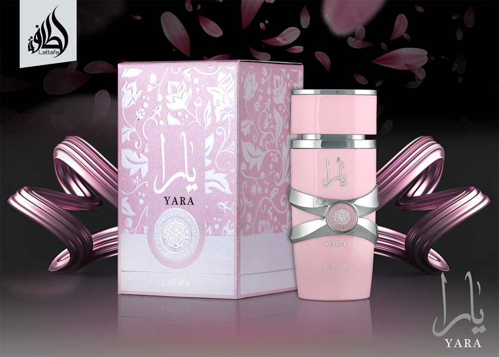 Parfum Lattafa Yara Rose Eau De Parfum (EDP) 50 Ml - Notes Vanille, Santal, Ambre - Neuf