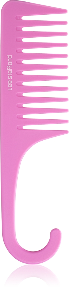 Расчёска для волос Lee Stafford Core Pink эргономичной формы, 1 шт The Big In-Shower Comb