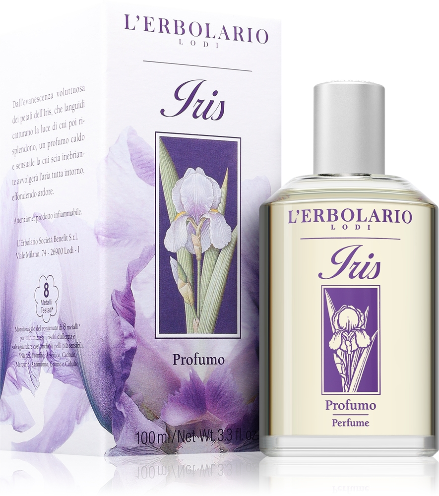Iris Bianco Beauty-Case Petalo - di Erbolario - Lillà Natura