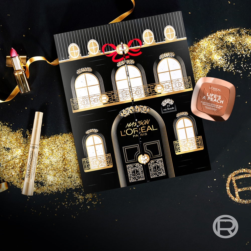 L’Oréal Paris Merry Christmas! adventní kalendář pro dokonalý vzhled notino.cz