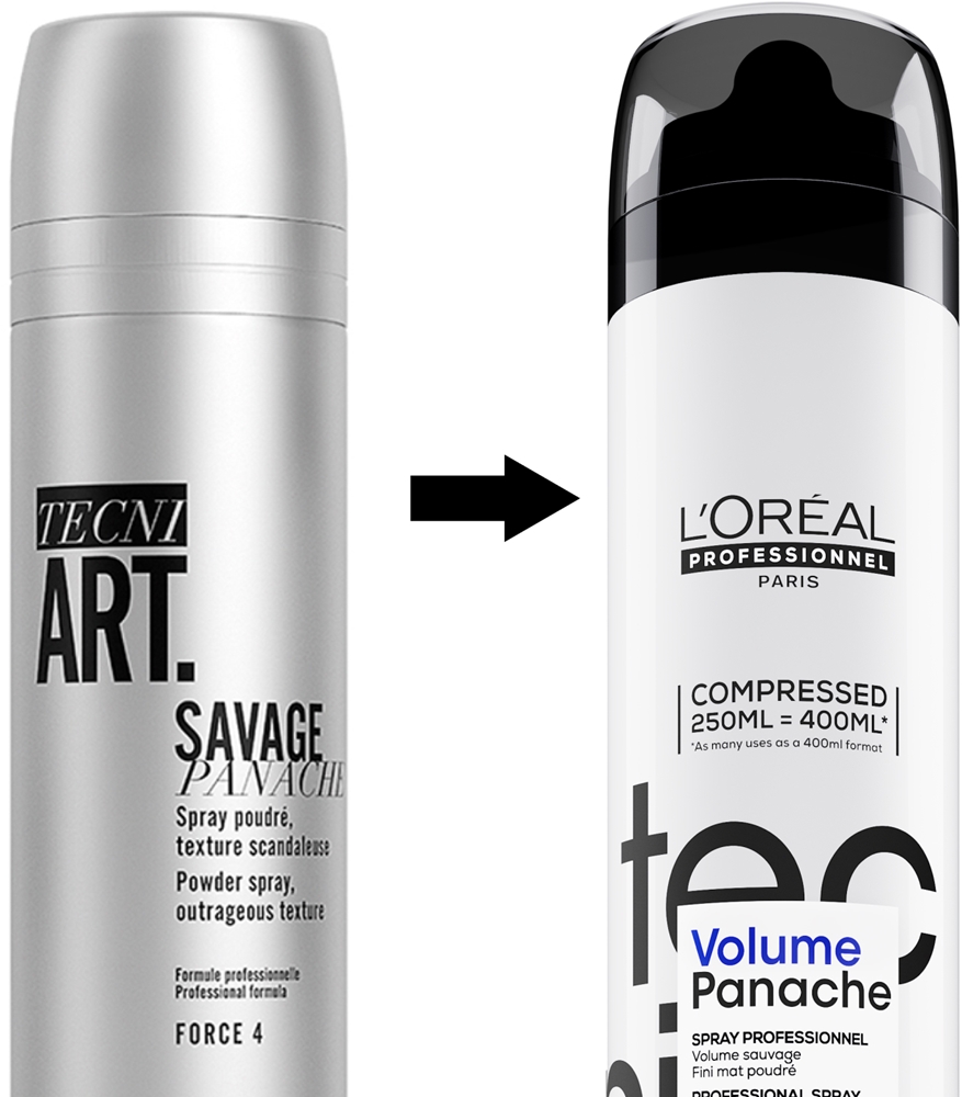 L’Oréal Professionnel Tecni.Art Savage Panache spray de pó para fixação ...