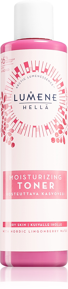 Тоник для лица Lumene Moisturizing [HELLA] увлажняющий, для нормальной и сухой кожи, 200 мл