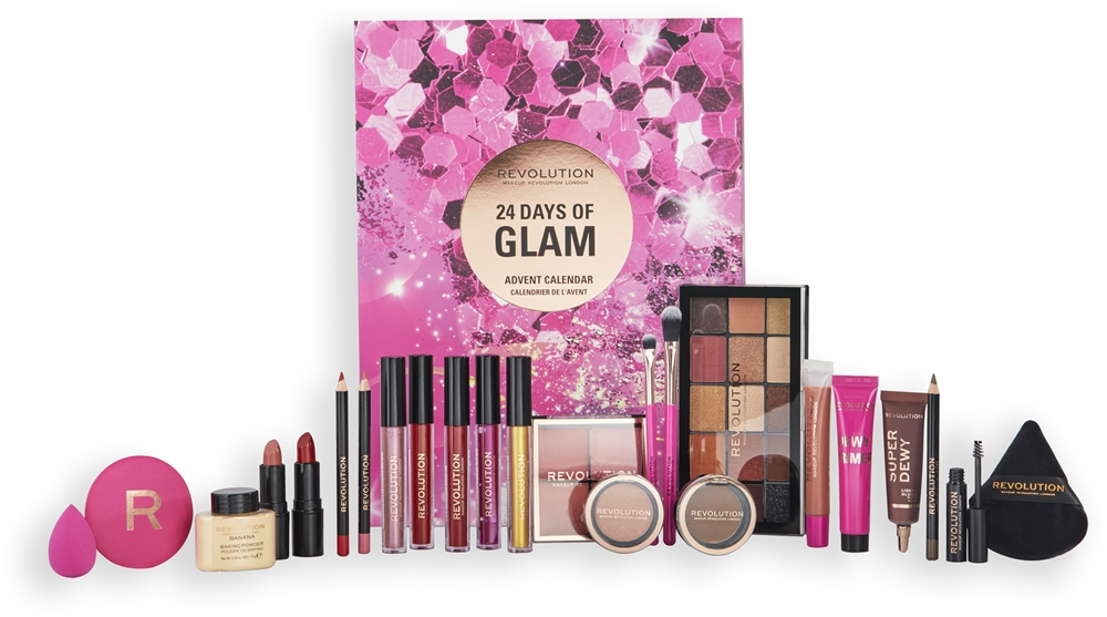 Makeup Revolution Advent Calendar 24 Days Of Glam Adventskalender