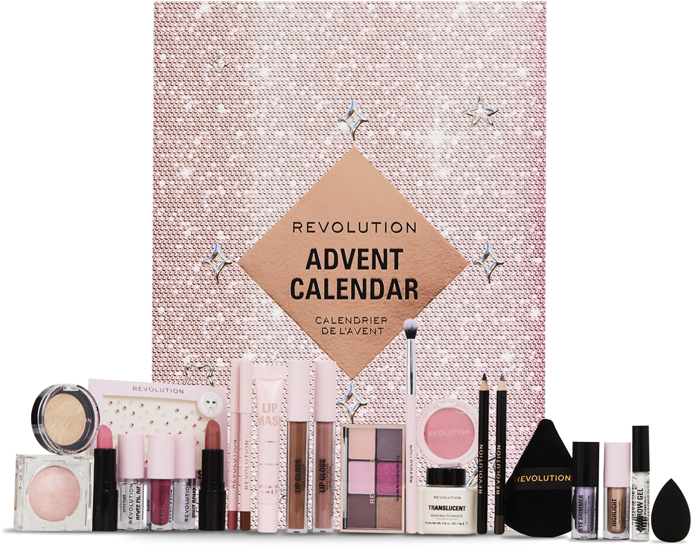 Makeup Revolution Xmass 2024 Advent Calendar calendrier de l'Avent ...