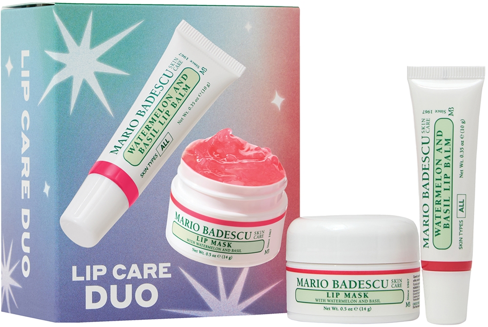 Набор для ухода за губами Mario Badescu Lip Care Duo, бальзам и маска, увлажнение