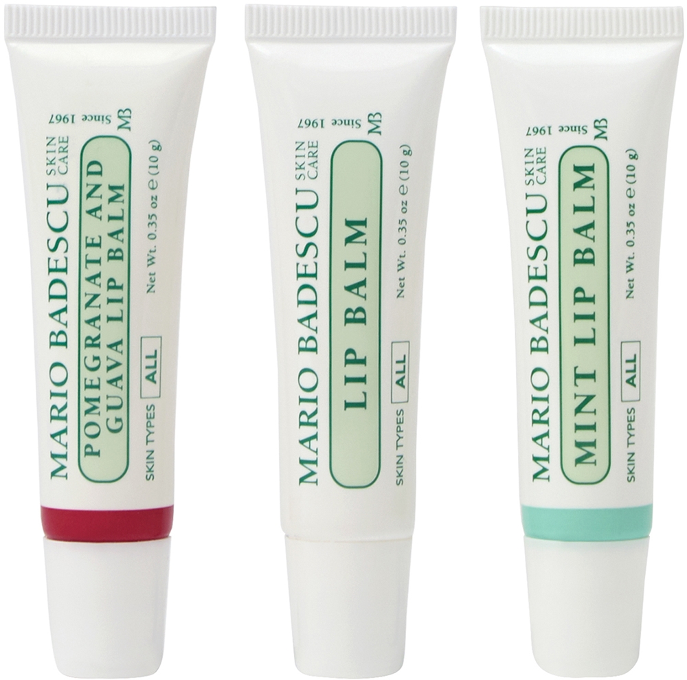 Набор бальзамов для губ Mario Badescu Lip Balm Trio увлажняющих, питательных, 3 шт. по 10 г — фото 2