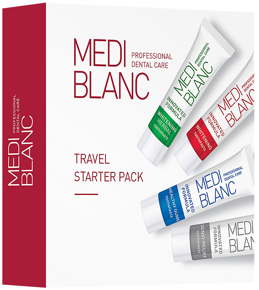 MEDIBLANC Dental Care Travel Starter Pack cestovné balenie (pre