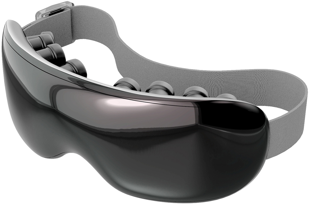 Masque De Massage Des Yeux Tech Discount - Chaleur, Vibrations, Pression D'air - Neuf