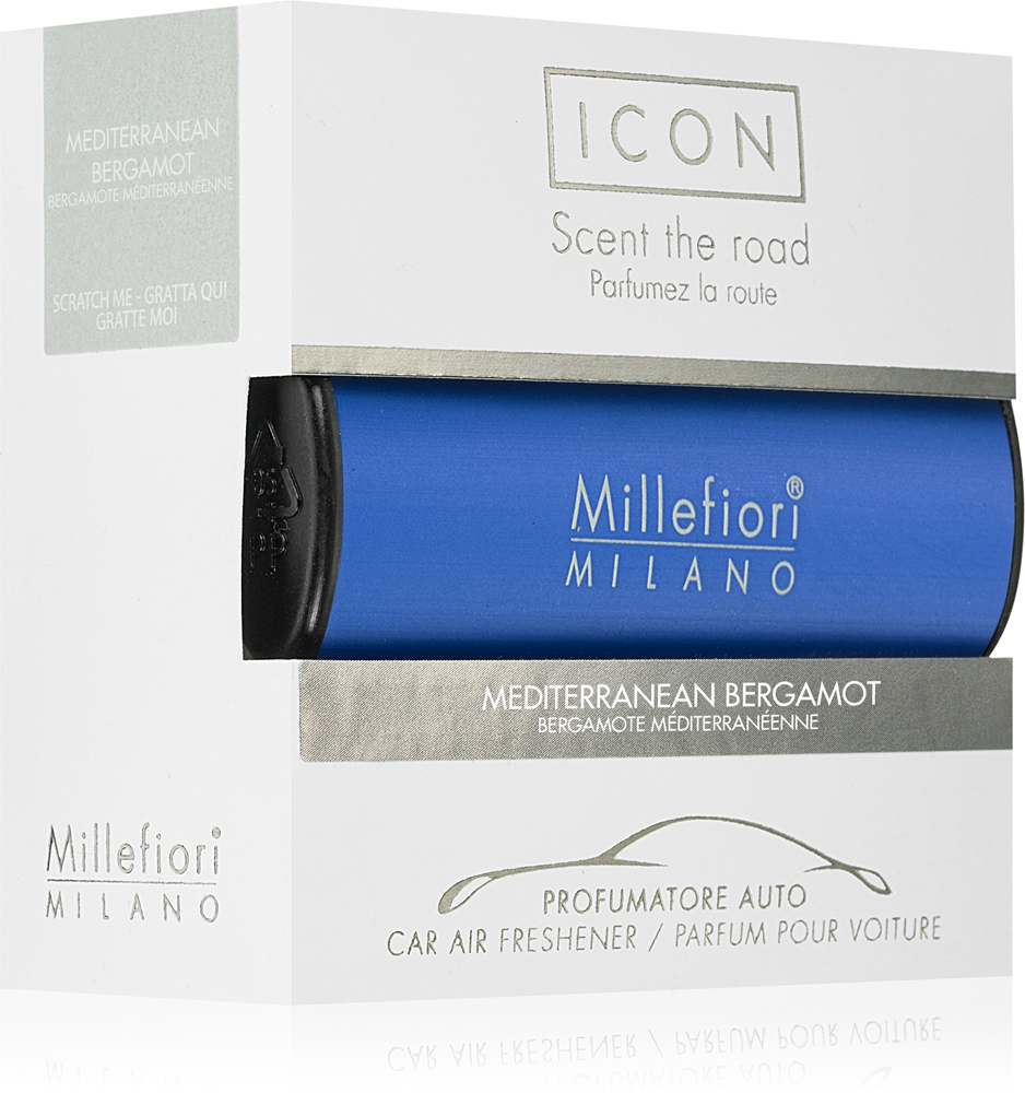 Ароматизатор для автомобиля Millefiori Icon Mediterranean Bergamot пряный, 1 шт