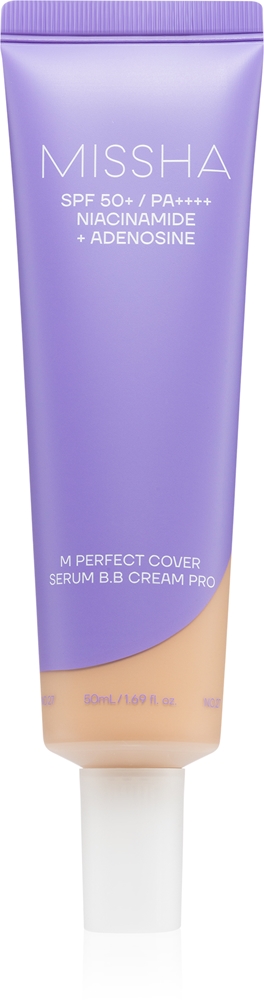 Тонирующий крем BB Missha M Perfect Cover Serum BB Cream Pro для лица, 50 мл, оттенок #27
