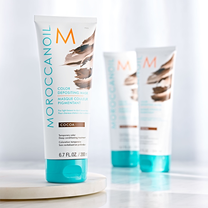 Тонирующая маска для волос Moroccanoil Color Depositing питательная, смываемая, 200 мл — фото 3