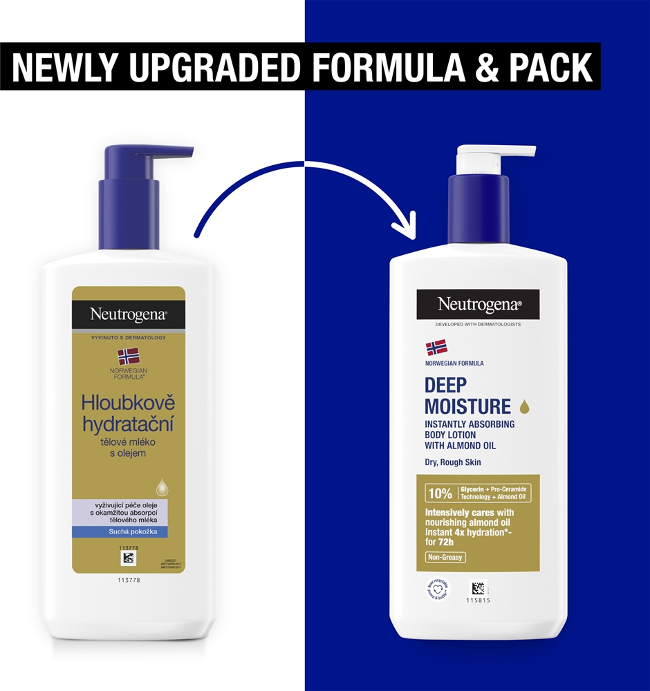 Neutrogena Norwegian Formula® Deep Moisture deep moisturising cream with oil notino.co.uk