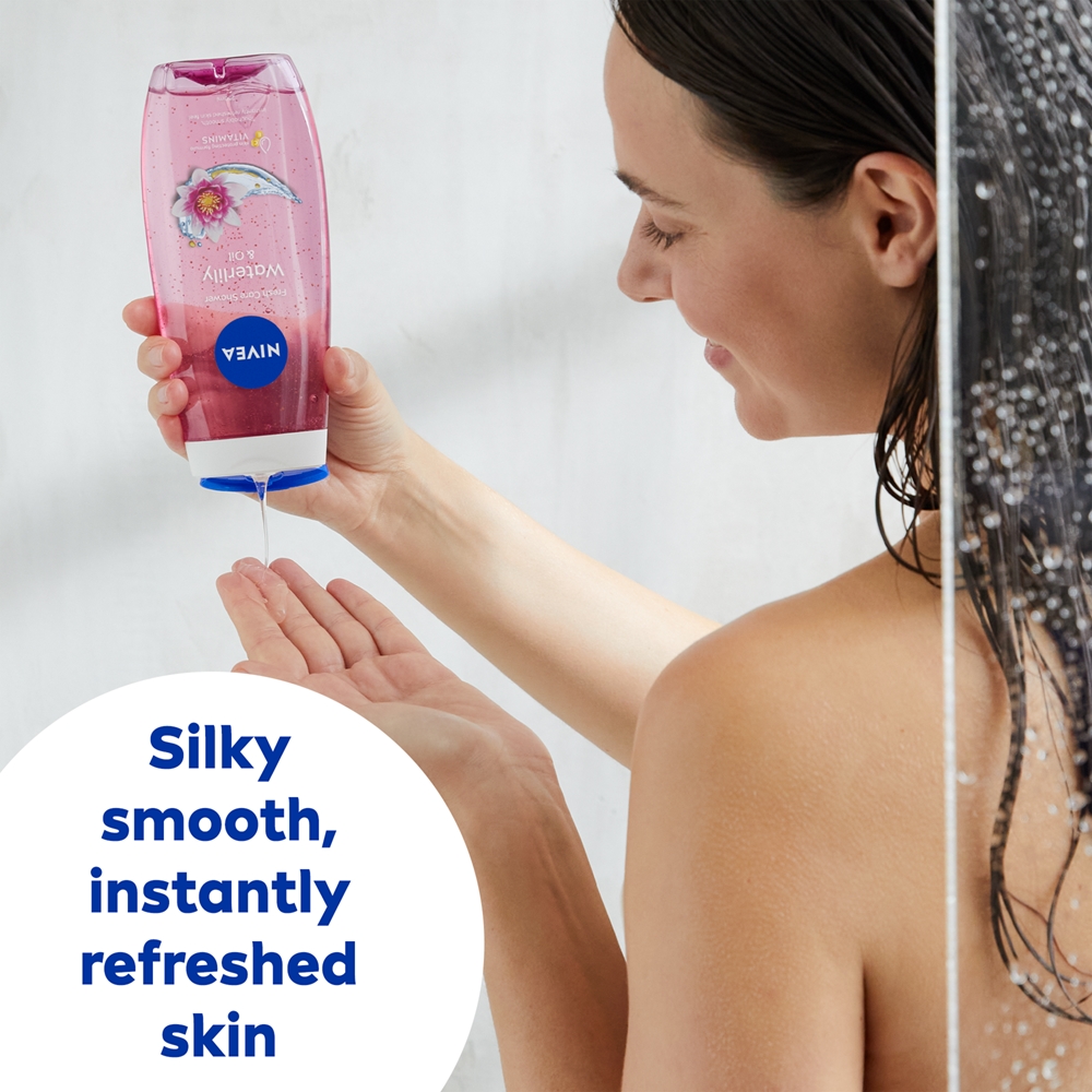 Nivea Water Lily & Oil Duschgel – Pflegendes Duschgel Für Unisex, Mit Feuchtigkeitsspendender Formel