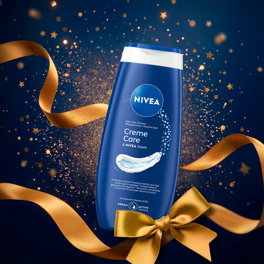 Набор косметики для тела NIVEA Time to Care подарочный, молочко для тела, гель для душа, антиперспирант — фото 4