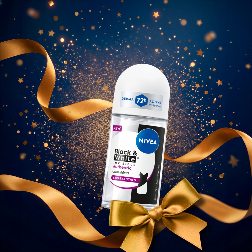 Набор косметики для тела NIVEA Time to Shine подарочный, молочко для тела, гель для душа, антиперспирант — фото 5