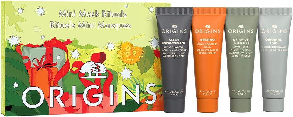Набор масок для лица Origins Holiday Mini Mask Rituals подарочный, мини-версии, 1 шт