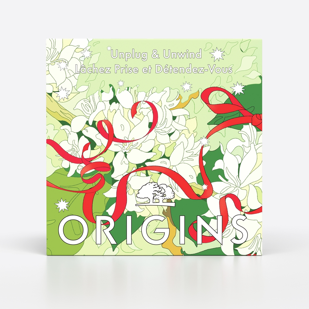 Набор для ухода за лицом Origins Holiday Unplug Unwind подарочный, с масками, 1 шт — фото 3