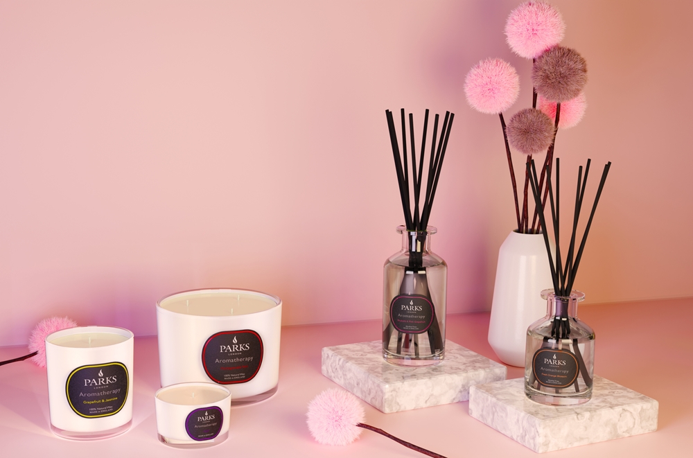 Parks London Aromatherapy Fresh Orange Blossom Aroma Diffuser mit Füllung