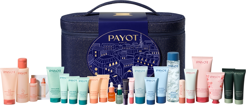 Адвент-календарь Payot Advent Calendar косметический, 24 средства для лица, тела и волос