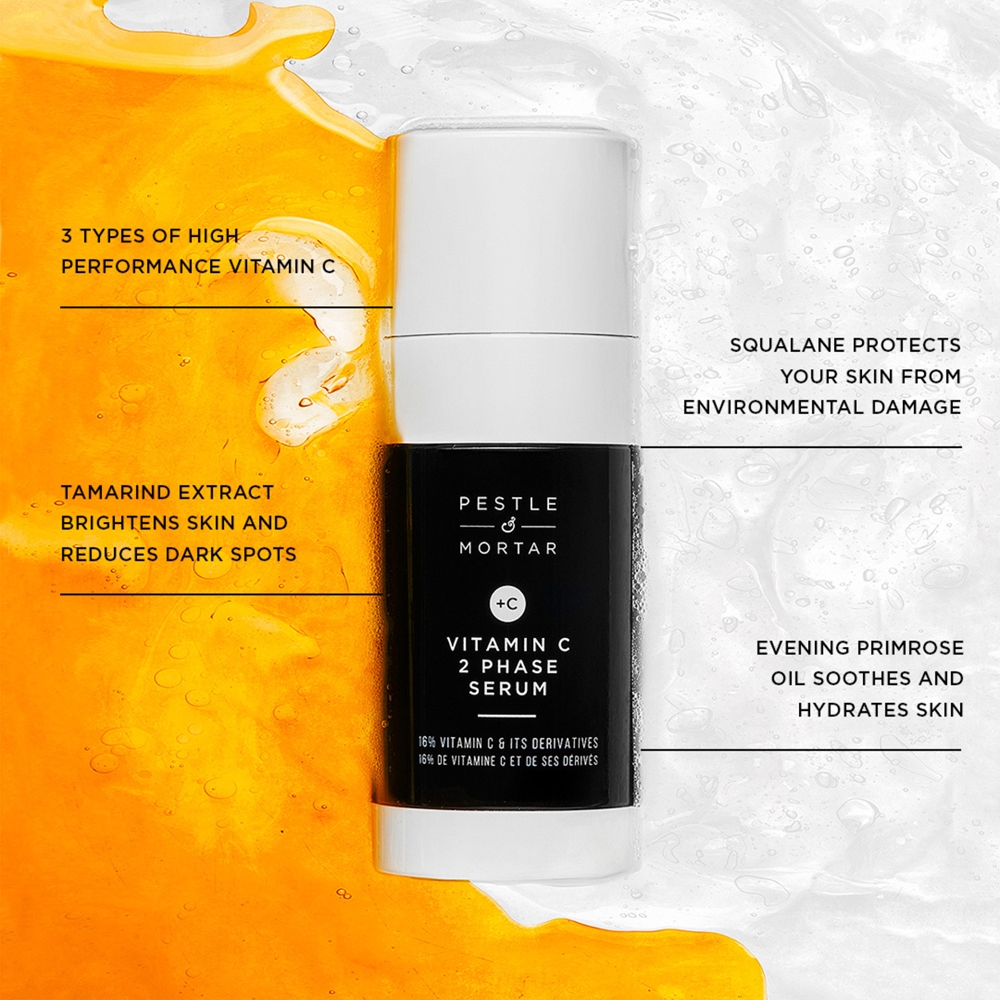 Pestle & Mortar +C twophase serum with vitamin C notino.co.uk