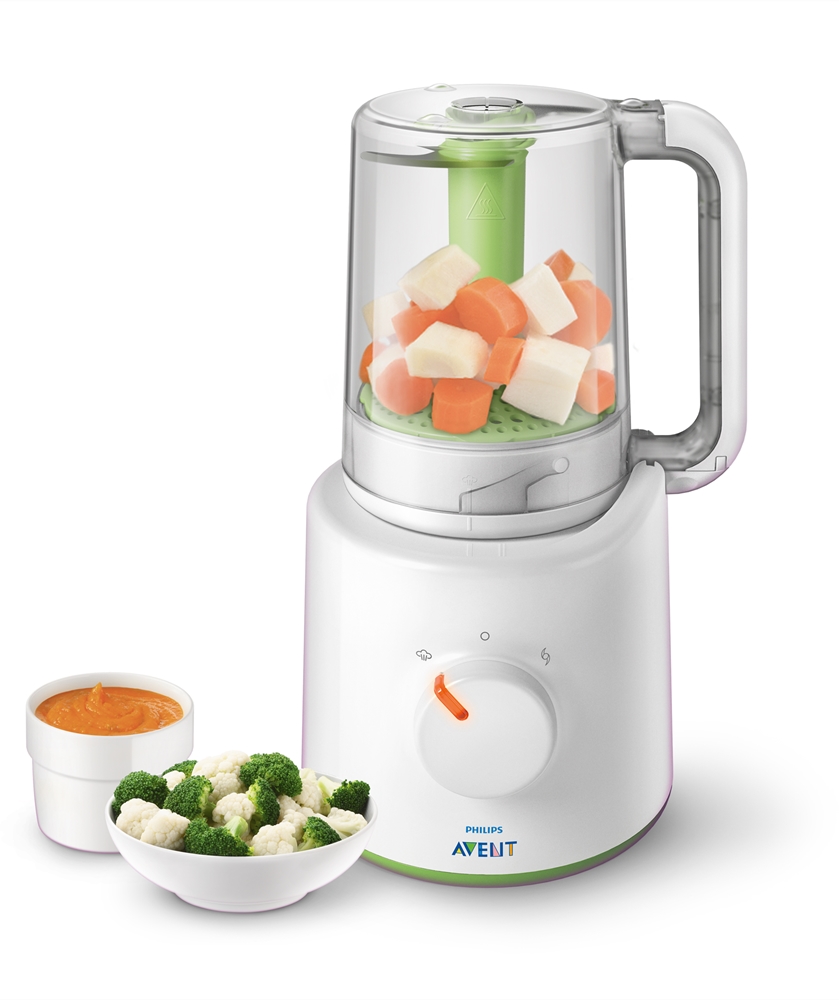 Philips Avent Combined Baby Food Steamer and Blender SCF870/20 panela a