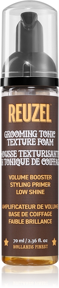 Пенка для укладки волос Reuzel Grooming Tonic Texture Foam с термозащитой, 70 мл