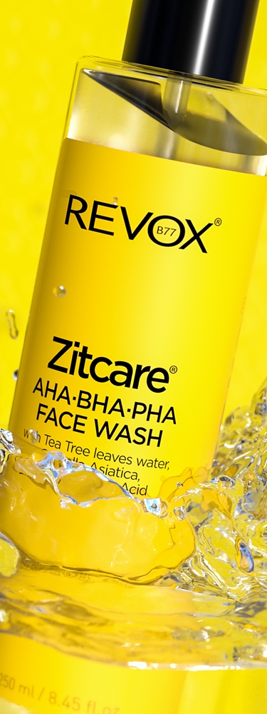 Revox B77 Zitcare AHA BHA PHA Face Wash sanftes Reinigungsgel mit ...