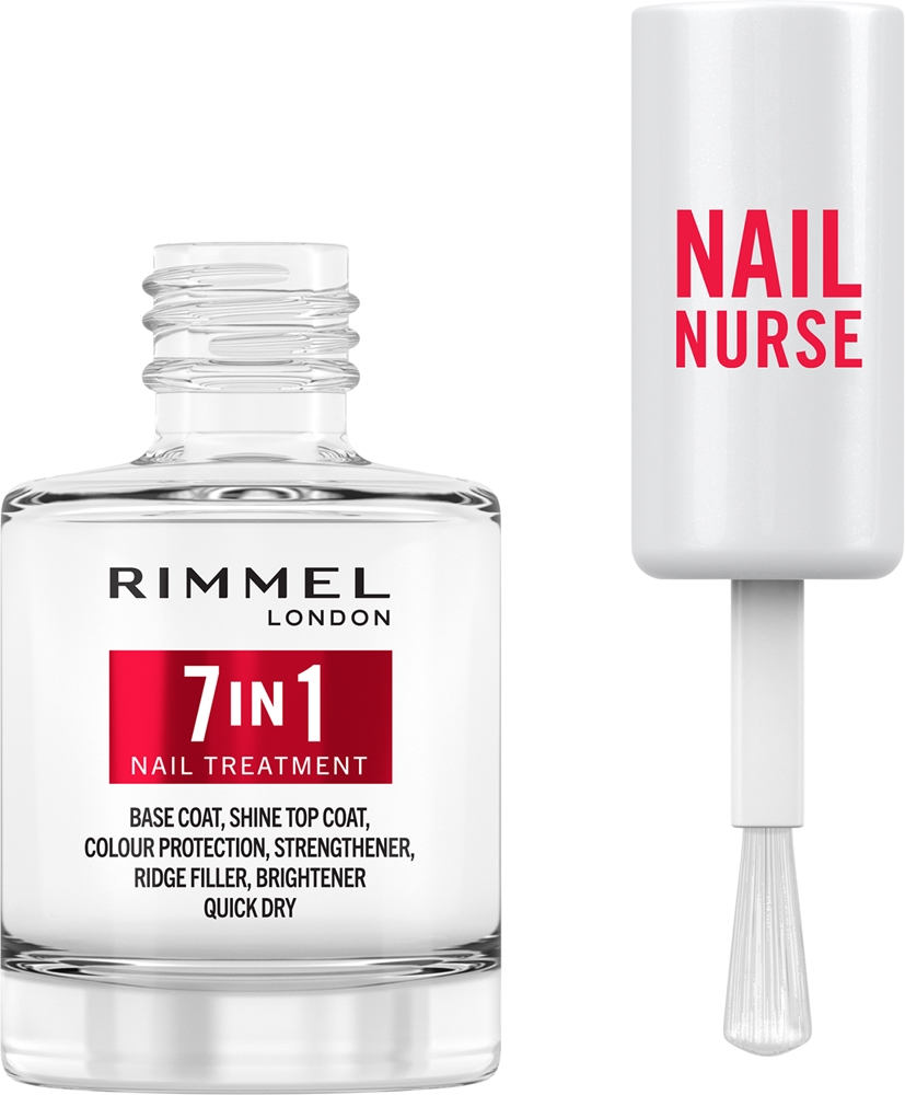 Rimmel Nail Nurse 7in1 base and top coat nail polish 7in1 notino