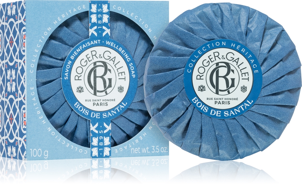 Lot De 3 Savons Au Bois De Santal Roger & Gallet - Neufs, Parfum Boisé Et Chaleureux
